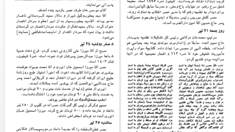 دانلود کتاب سفرنامه سدیدالسلطنه علی محمد خان سدیدالسلطنه